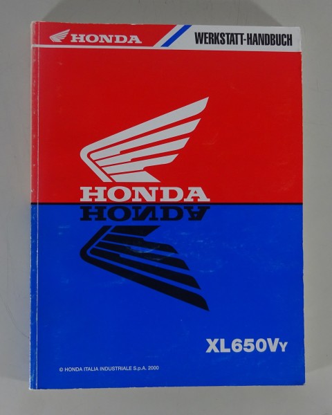 Werkstatthandbuch Honda XL 650 V, Typ RD10, Stand 2000