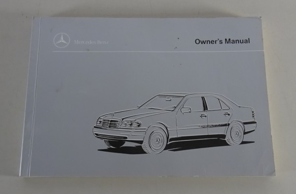 Owner's Manual / Handbook Mercedes C-Class W202 C220 / C280 / C 36 AMG from 1996
