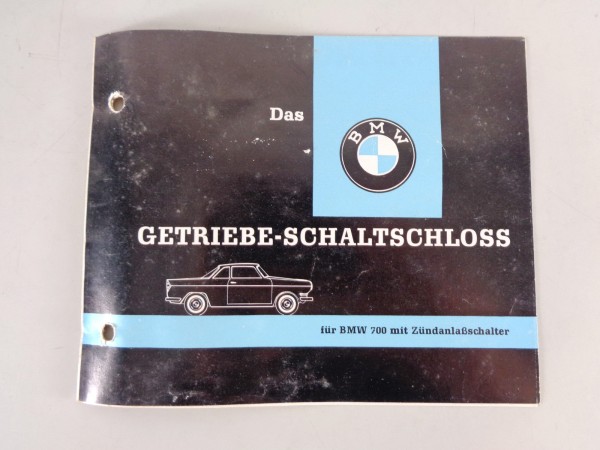 Einbauanleitung / Montageanleitung Getriebe-Schloss für den BMW 700