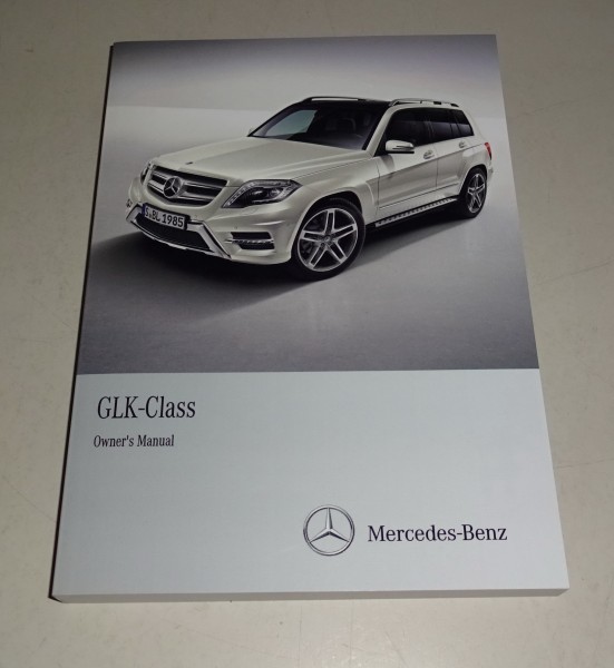 Owner´s Manual / Handbook Mercedes GLK-Class X 204 Stand 09/2012