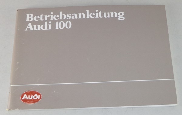 Betriebsanleitung Audi 100 C3 Typ 44 Stand 02/1984