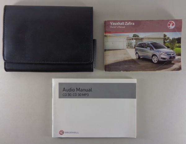 Owner's Manual + Wallet Vauxhall / Opel Zafira B von 08/2010