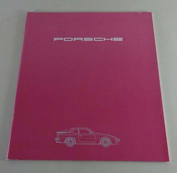Prospekt / Broschüre Porsche 944 Stand 07/1983