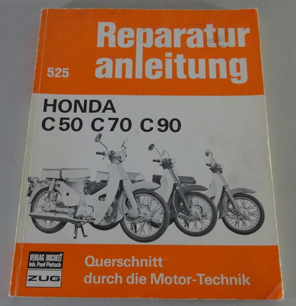 Reparaturanleitung Bucheli Verlag - Honda C 50 / C 70 / C 90