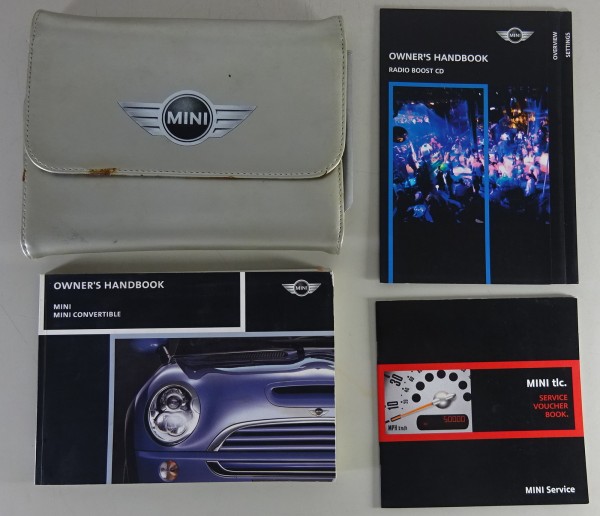 Owner's Manual + Wallet R50 / R52 Mini + Mini Convertible / Cabrio from 10/2005