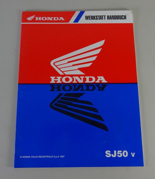 Werkstatthandbuch Ergänzung Honda Roller SJ 50 Bali Stand 1997