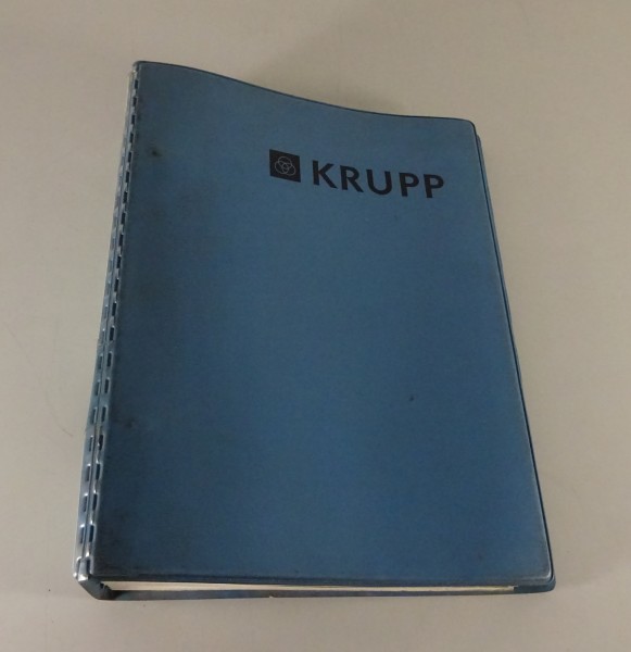 Werkstatthandbuch Krupp LKW Getriebe ZF AK 6-80 / GV 80 Stand 01/1968