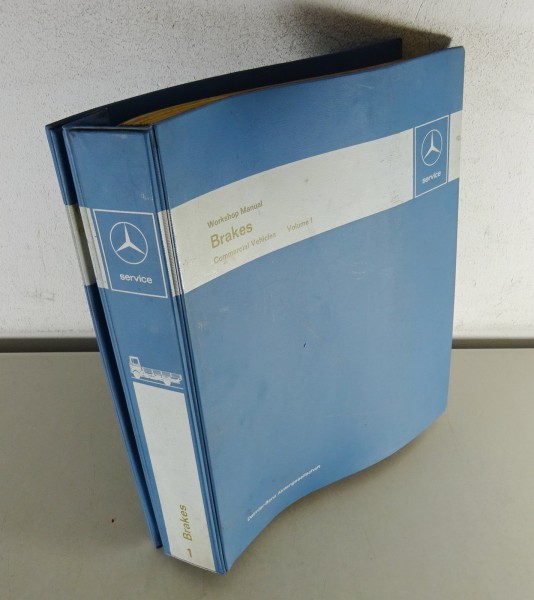 Workshop manual Mercedes-Benz commercial vehicles brakes from 1970