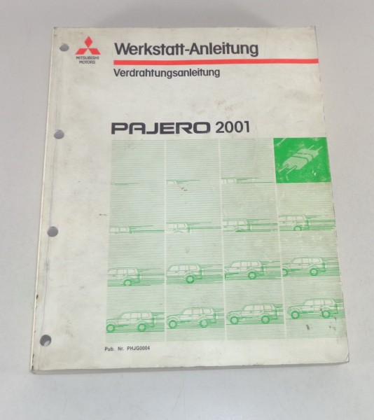 Werkstatthandbuch Elektrik Schaltpläne Mitsubishi Pajero V60 von 2001