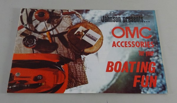 Prospekt / Broschüre Johnson OMC Accessories Stand 09/1967