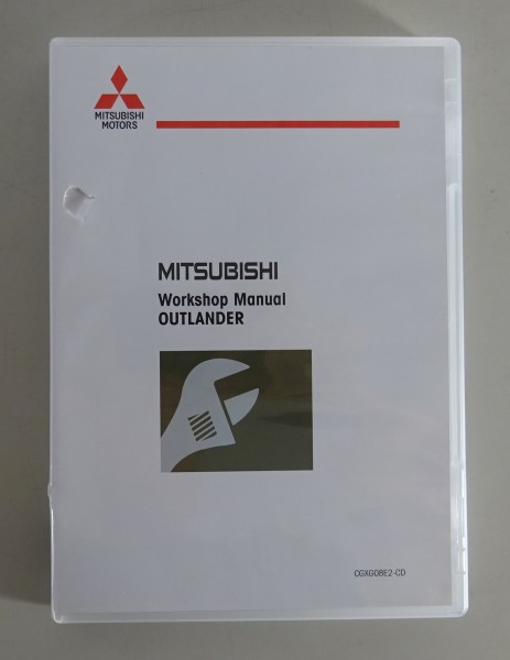 Werkstatthandbuch auf DVD Mitsubishi Outlander (CW0W) Baujahr 2008 Stand 01/2008