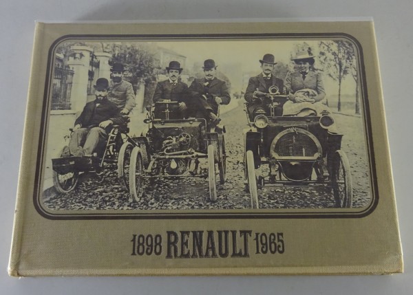 Sachbuch Renault - Die Chronik 1898 - 1965 Renault Typ A bis 4CV, Dauphine, R16
