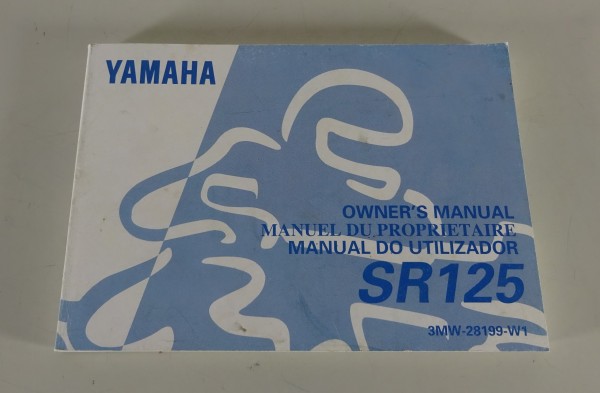 Owner´s Manual / Manuel du proprietaire Yamaha SR 125 from 1995