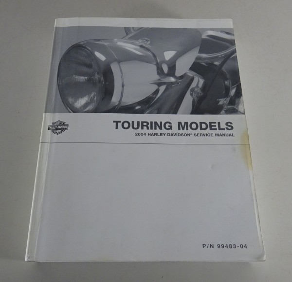 Workshop manual Harley Davidson Touring models 2004 from 08/2003