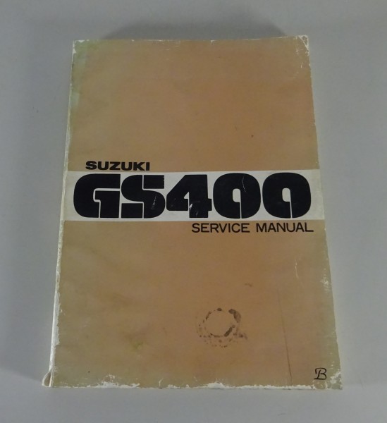 Service Manual / Workshop Manual Suzuki GS 400 from 10/1976