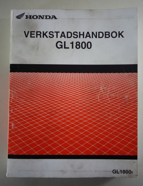 Verkstadshandbok / Workshop Manual Honda Goldwing Gl 1800 | svenska | 2005