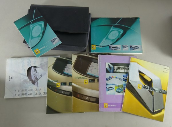 Bordmappe + Betriebsanleitung / Handbuch Renault Espace JK Stand 09/2004