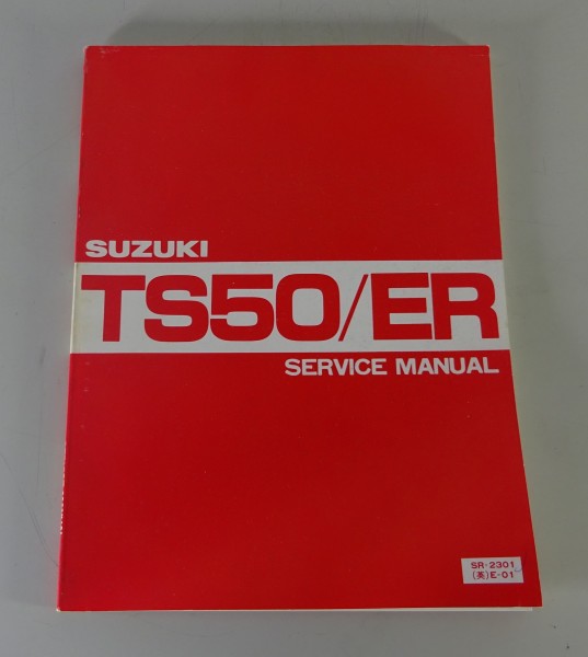 Workshop Manual / Service Manual Suzuki TS 50 / ER Stand 06/1980