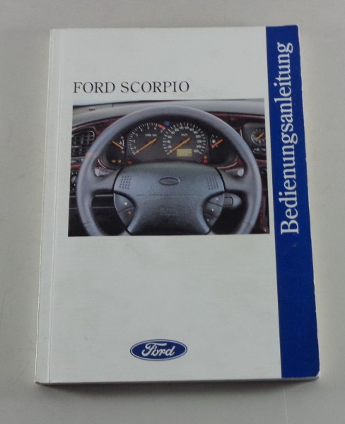 Betriebsanleitung / Handbuch Ford Scorpia II Stand 02/1995