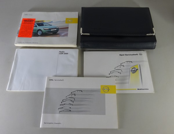 Bordmappe + Betriebsanleitung Opel Corsa C Stand 09/2002