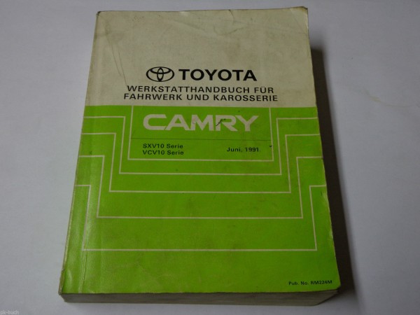 Werkstatthandbuch Toyota Camry Karosserie Fahrwerk Bremsen Getriebe St.06/1991