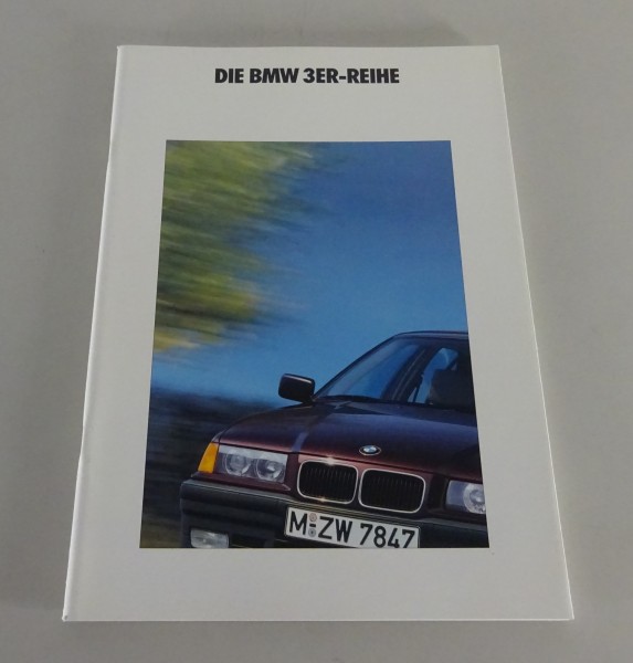 Prospekt / Broschüre BMW 3er E36 316i / 318i / 320i / 325i Stand 02/1990