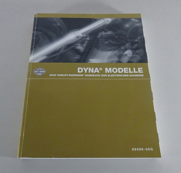 Diagnosehandbuch Harley Davidson Dyna Modelle 2006 Stand 01/2006