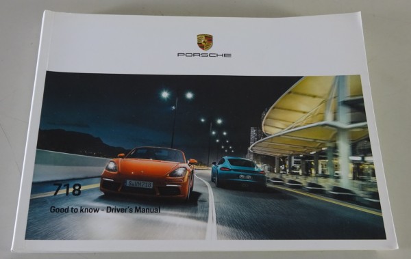 Owner´s Manual | Porsche 718 Cayman + Boxster | Modelljahr 2021 | Stand 09/2020