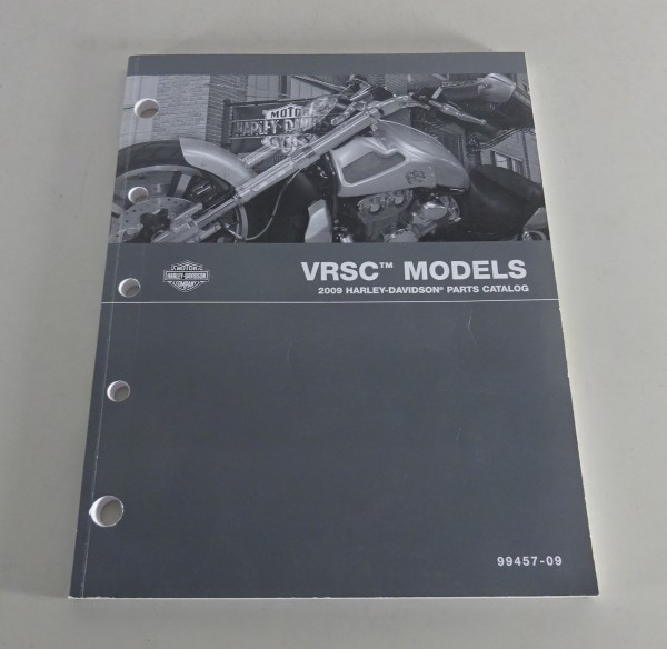 Parts catalog / Spare parts list Harley Davidson VRSC Models 2009 from 06/2008