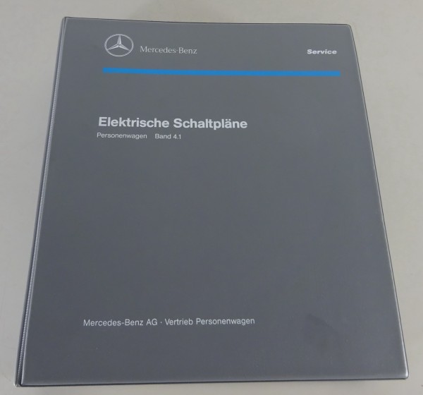 Elektrische Einzel-Schaltpläne Mercedes-Benz W124 MOPF1 ab 09/1989 - 09/1992