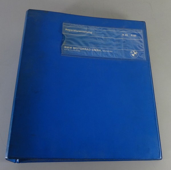 Werkstatthandbuch / Reparaturanleitung BMW Motorrad R 45 + R 65 Stand 1978