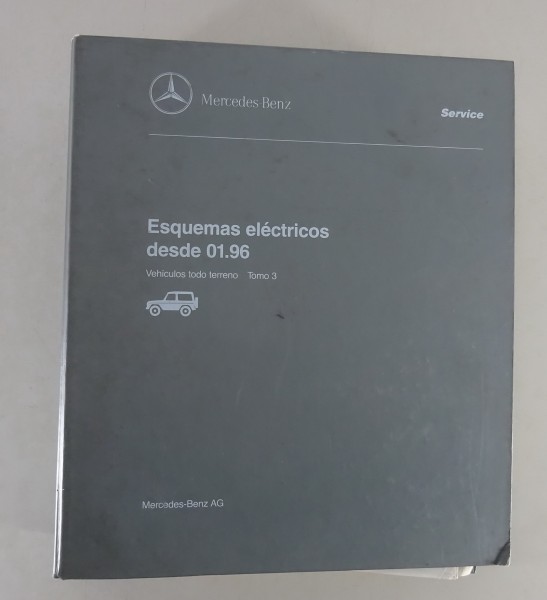 Esquemas eléctricos Mercedes Benz G modelo / Clase G W463 desde 01/1996