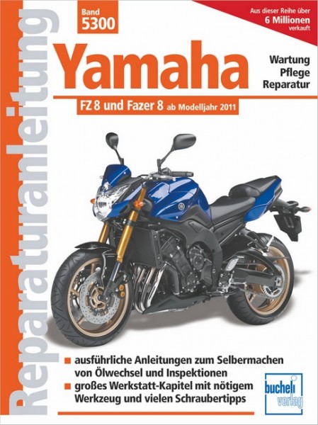 Yamaha FZ 8 und Fazer 8 ab Modelljahr 2010