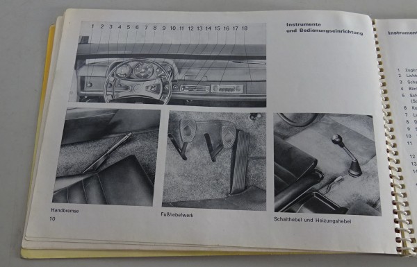 Betriebsanleitung / Handbuch VW Porsche 914 / 914.4 VoPo 1,7 l Modelljahr 1970