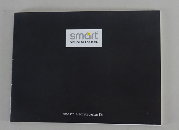 Scheckheft Smart ForTwo Baujahr 2000