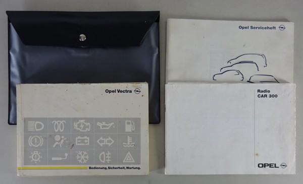 Bordmappe mit Betriebsanleitung / Handbuch Opel Vectra B Stand 08/1998