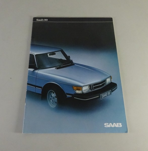 Prospekt / Broschüre Saab 99 GL Stand 1983