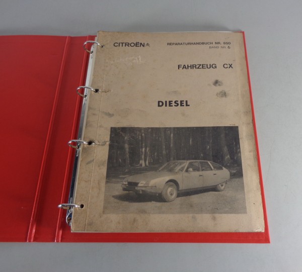 Werkstatthandbuch Citroen CX 2200 Diesel Motor Bremsen Kupplung...ab 1975