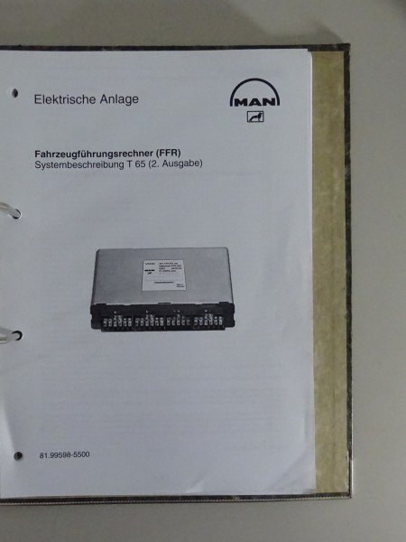 Werkstatthandbuch MAN Fahrzeugführungsrechner FFR TG-A & Bus Stand 06/2003