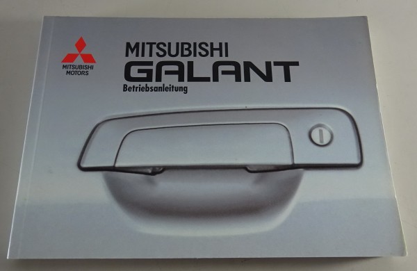 Betriebsanleitung / Handbuch Mitsubishi Galant EAo Stand 1998