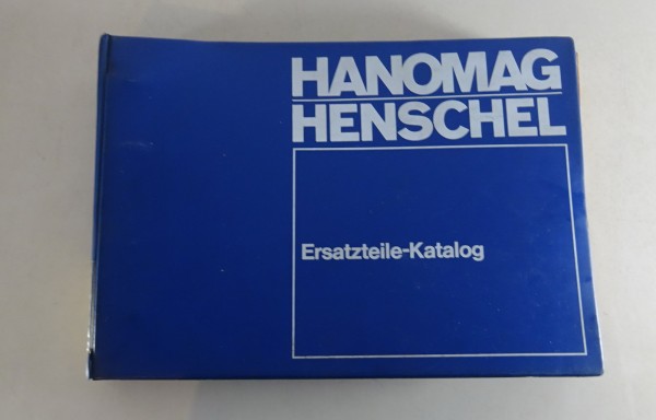 Teilekatalog Hanomag Kasten Bus F 40 / 45 / 45-O / 46 55 Aufbau Stand 04/1971