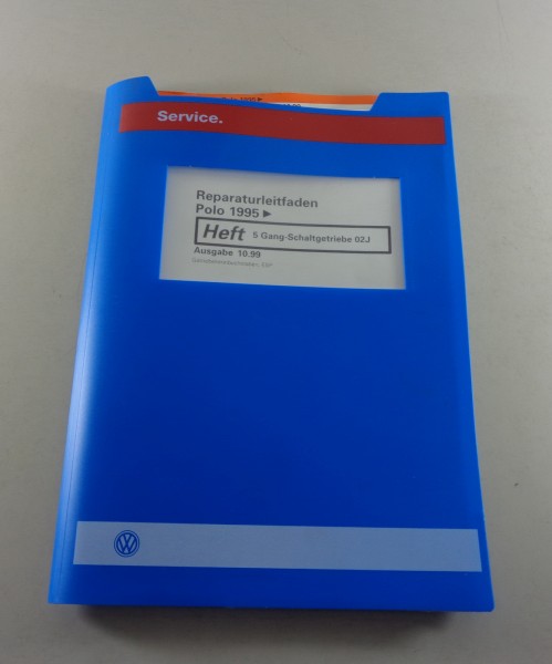 Werkstatthandbuch VW Polo 6N 5 Gang Schalt Getriebe 02J Stand 10/1999