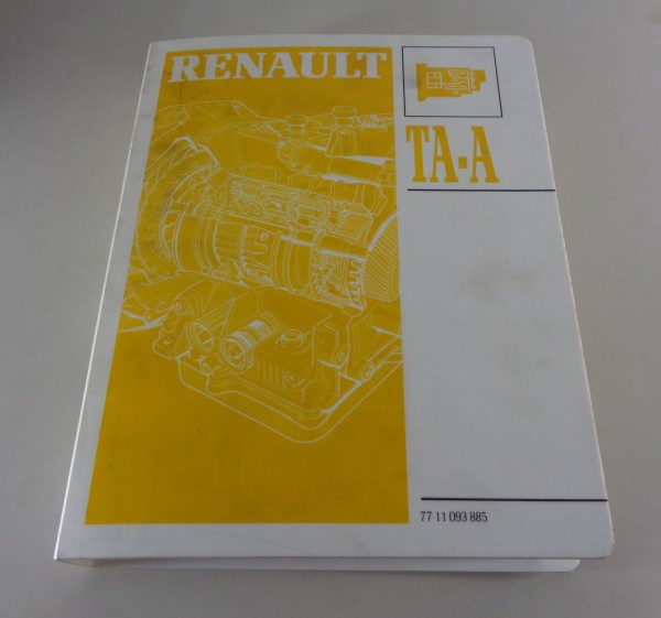 Werkstatthandbuch Renault 19 / 21 / 25 Clio Espace Safrane Diagnose v. 1992 / 96