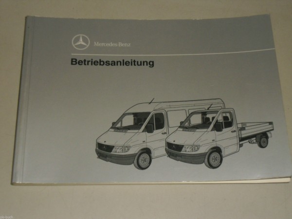 Betriebsanleitung Handbuch Mercedes Benz Transporter Sprinter T1N, Stand 11/1994