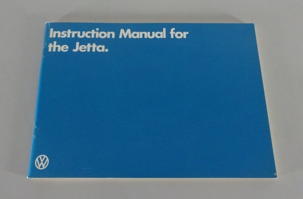 Owner´s Manual / Handbook VW Jetta I / 1 from 08/1980