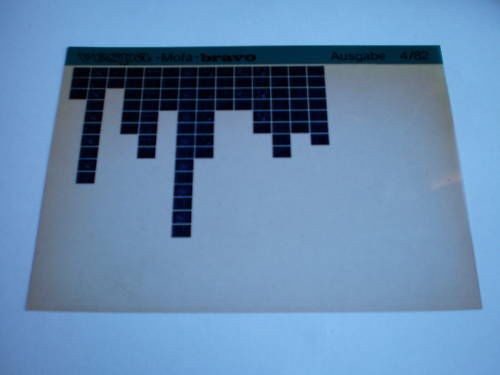 Microfich Ersatzteilkatalog Vespa - Mofa - bravo Stand 04/1982