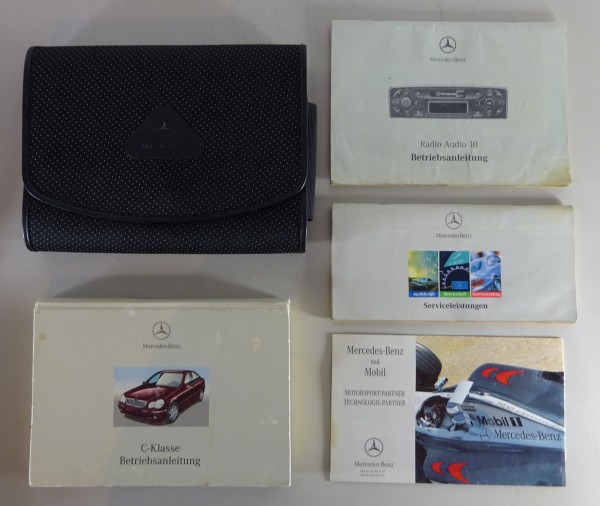 Bordmappe + Betriebsanleitung Mercedes C-Klasse W202 T-Modell Stand 03/2000
