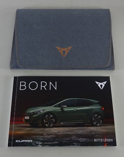 Bordmappe + Betriebsanleitung (Kurzanleitung) Cupra Born Elektroauto von 07/2024