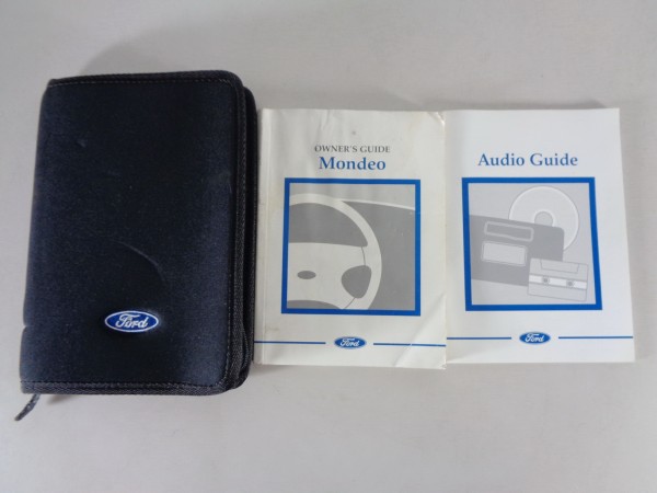 Owner's Manual / Handbook + Wallet Ford Mondeo Printed 01/2001