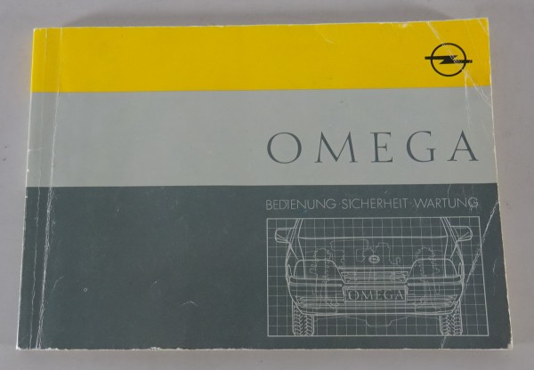 Betriebsanleitung / Handbuch Opel Omega A Stand 05/1988